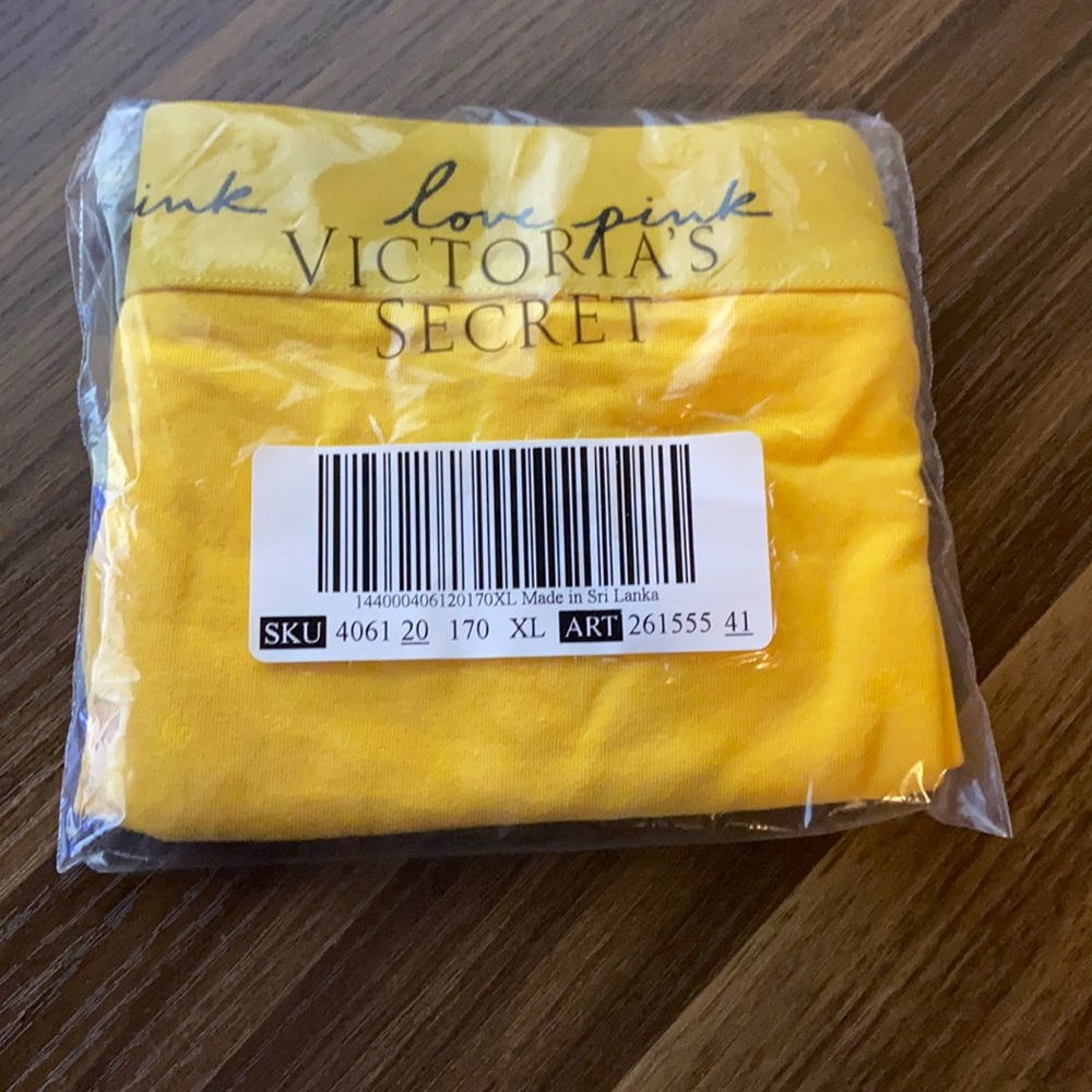 Victoria’s Secret Panty in yellow